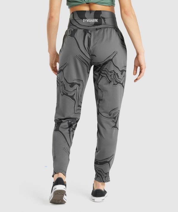 Damske Joggers Gymshark GS Power Bottoms Čierne | IA8732465